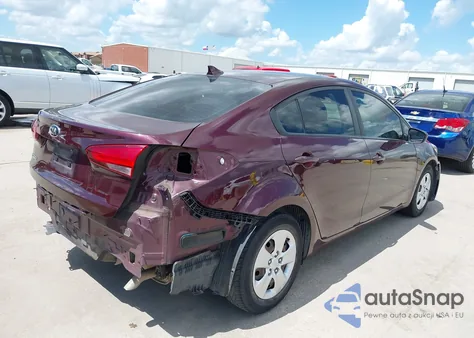2017 Kia Forte Lx from USA, damaged, VIN 3KPFK4A77HE119867